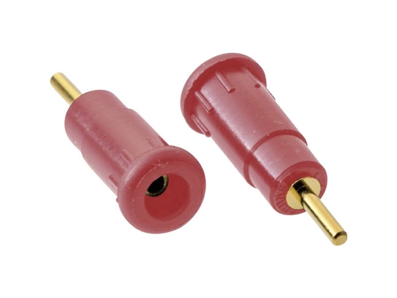 Schnepp BU 2800/RT Sikkerheds-laboratorietilslutning Tilslutning, indbygning Stift-diameter: 2 mm Rød 1 stk Piece