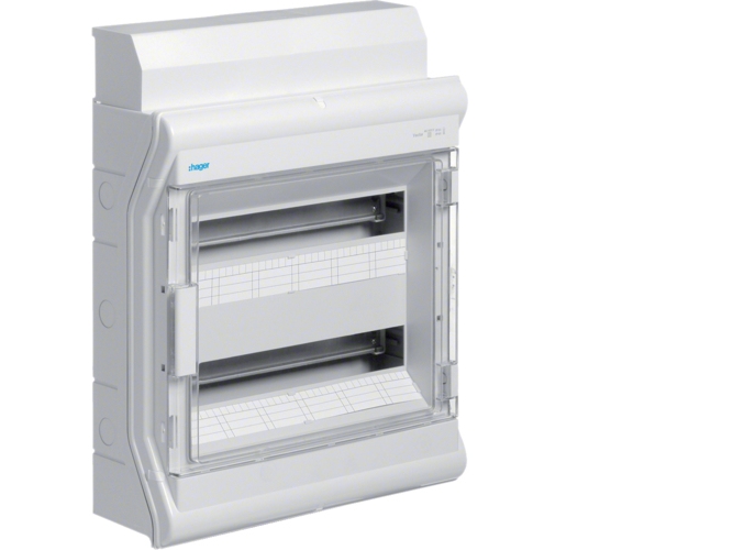 Hager VE218DN, 1 stk, 418 mm, 151 mm, 452 mm