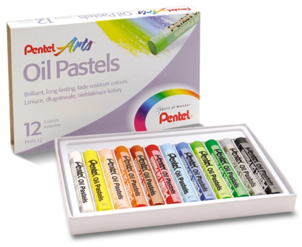 Pentel PHN-12, 60,5 mm, 8,6 mm, 12 stk