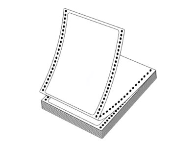 Epson 7113415, Weiß, Selbstklebendes Druckeretikett, Gestanztes Etikett, Fanfold, Tintenstrahl, Acryl