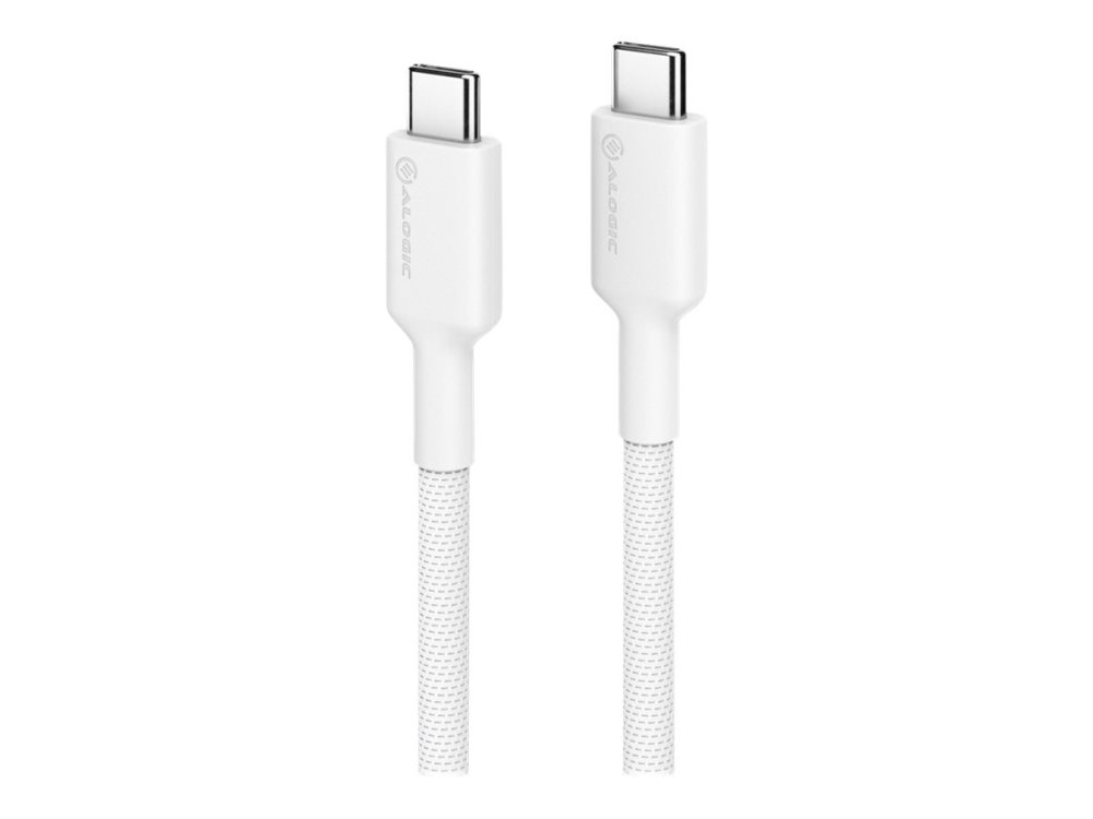 Alogic Elements Pro - Usb-Kabel - Usb-C (Han) Til Usb-C (Han) - Usb 2.0 - 5 A - 2 M - Hvid