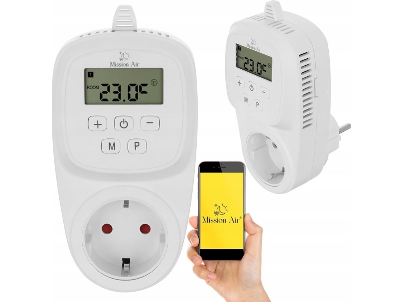 Gniazdkowy regulator temperatury termostat WIFI