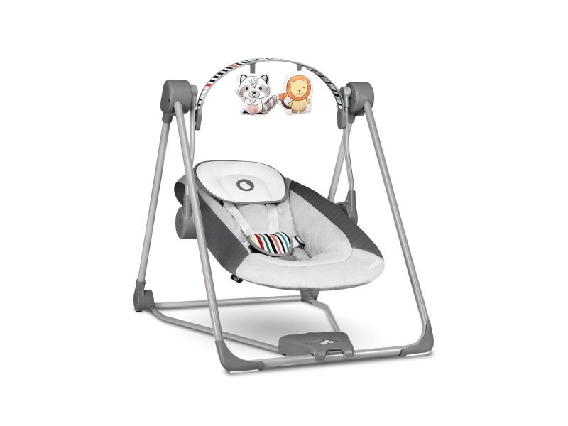 Lionelo Lezaczek Otto Cozy grå | Baby & barn - Utrustning för barn - Liggstol | GameStuff