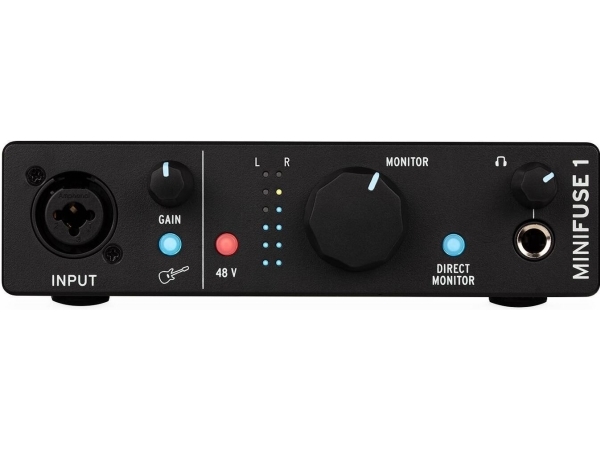 Arturia MiniFuse 1 Musta