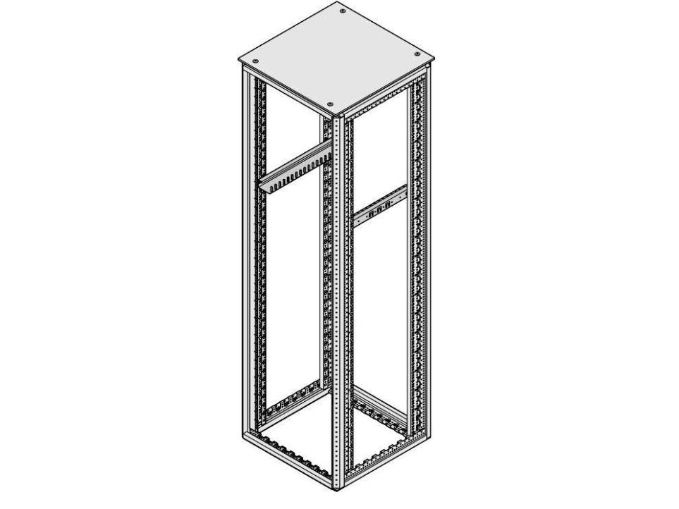 Schroff Glideskinne 25 Kg, 25 Kg