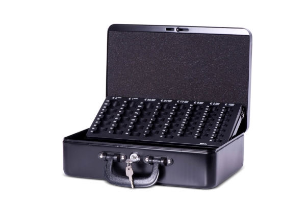 MAUL kassalåda med räkneinsats, svart (56216-90) | Kassaregister | GameStuff