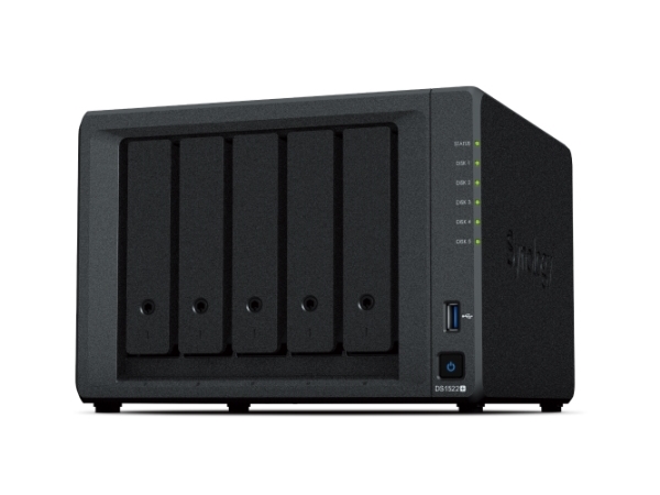 Synology Disk Station Ds1522+ - Nas-Server - 8 Tb - Hdd 5 - Iscsi Support