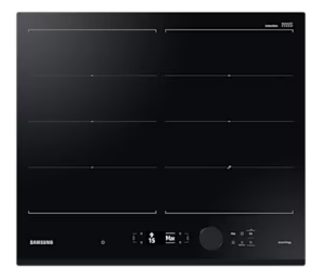 Samsung NZ64B7799GK/U2, Svart, Inbyggnad, 59 cm, Zon induktionshäll, 4 zon(er)