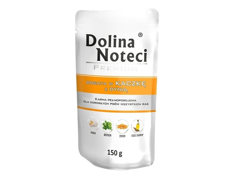DOLINA NOTECI PREMIUM våtfoder för hundar - anka med pumpa 150 g | Sällskapsdjur - Hund - - Blöt hundmat | GameStuff