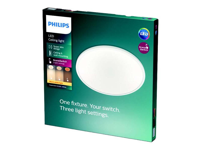 Philips Myliving Cl550 Vagg /taklampa Led 18 W 2700 K Vit