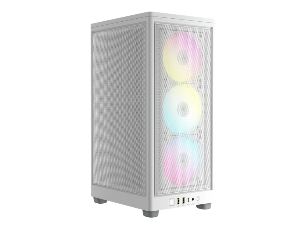 Corsair 2000d Airflow Sff Tower Mini Itx Hvid Usb Lyd
