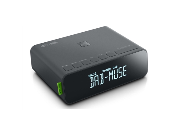 Muse M-175Dbi, Tragbar, Dab, Dab+, Fm, Pll, Lcd, Schwarz, Monochromatisch, Ac/Dc