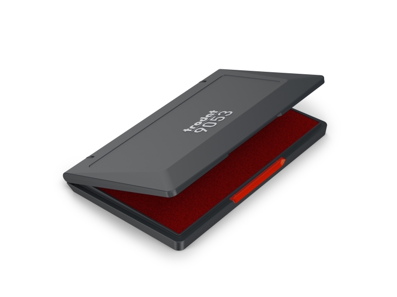 Trodat 9053 - Håndstempelpude - rød - 160 x 90 mm