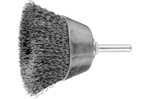 Pferd 43211001, Topfbürste, 6 Mm, 6 Cm, Stahl, 4500 Rpm, 10 Stück(E)
