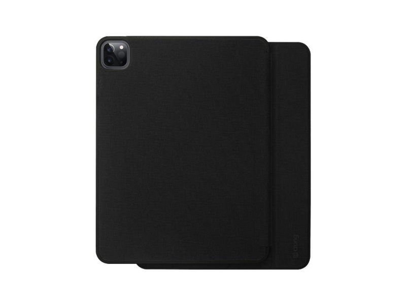 Crong Flexfolio Für Ipad Pro 11" (2022-2021) / Ipad Air 10.9" (5.-4. Gen.) Mit Apple Pencil Funktionalität Schwarz