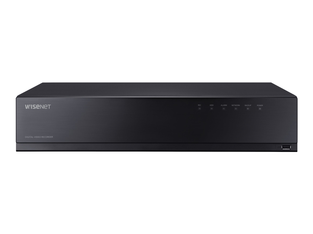 Hanwha Hrx-1635, 16 Kanäle, 3840 X 2160 Pixel, 18 Kanäle, 2160P, 720P, 1080P, 3840 X 2160, 2560X1440, 1920X1080, 1280X1024, 1280X720, H.265, H.264