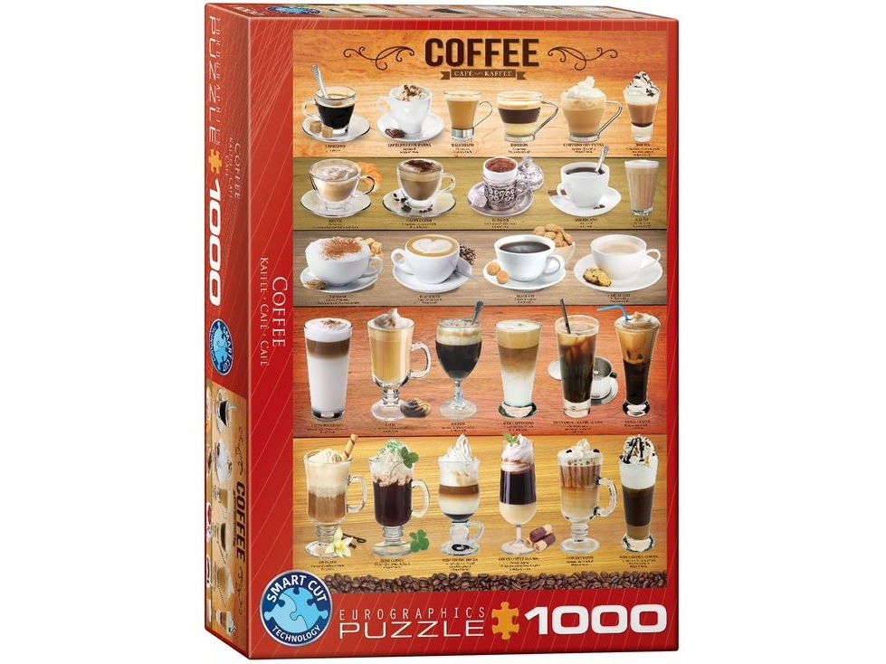 Puslespil 1000 Kaffe 6000-0589