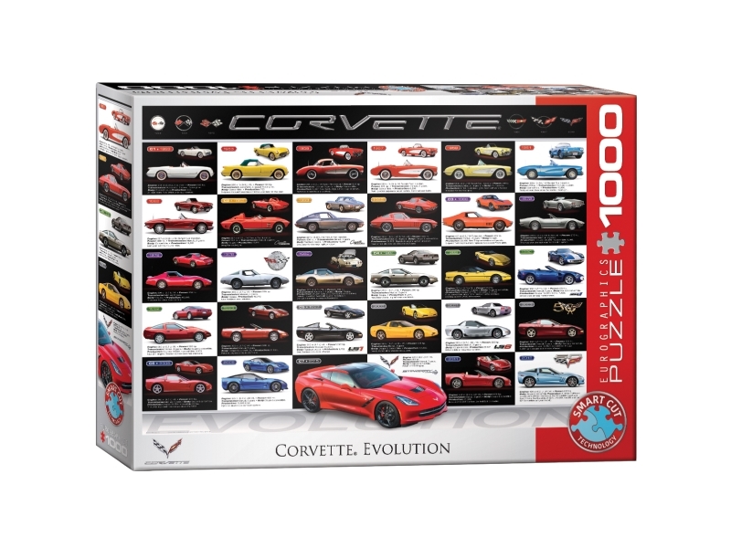 Puzzle 1000 Corvette Evolution 6000-0683