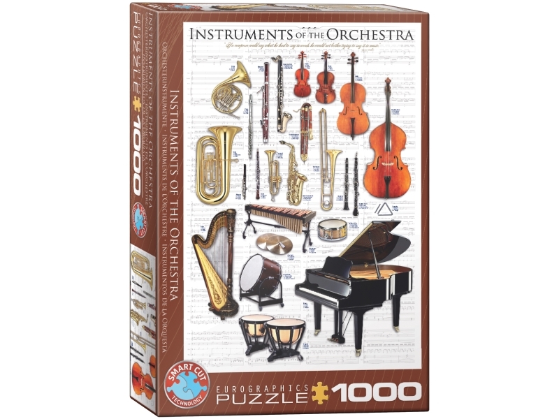 Puzzle 1000 Orchestra Instruments 6000-1410