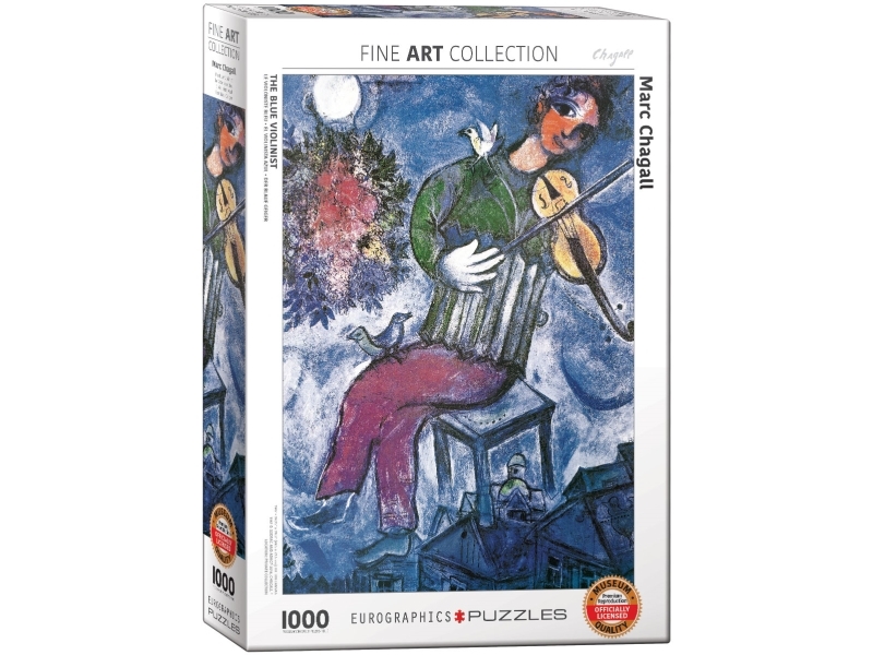 Eurographics Puzzle - Marc Chagall - The Blue Violinist - 1000 Pc /Games And Puz
