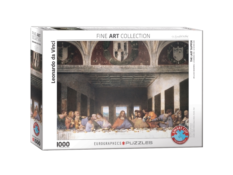 Eurographics Puzzle - Leonardo Da Vinci - The Last Supper - 1000 Pc /Games And P