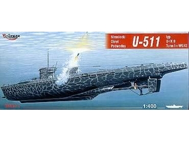 Mirage ubådsmodel U-511 tysk