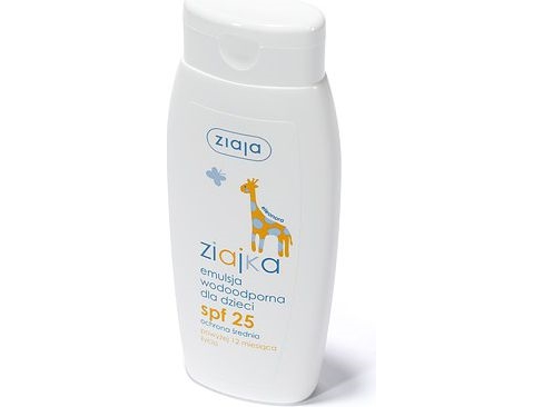 Ziaja_Ziajka Sunny Waterproof Emulsion For Children Spf25 150Ml