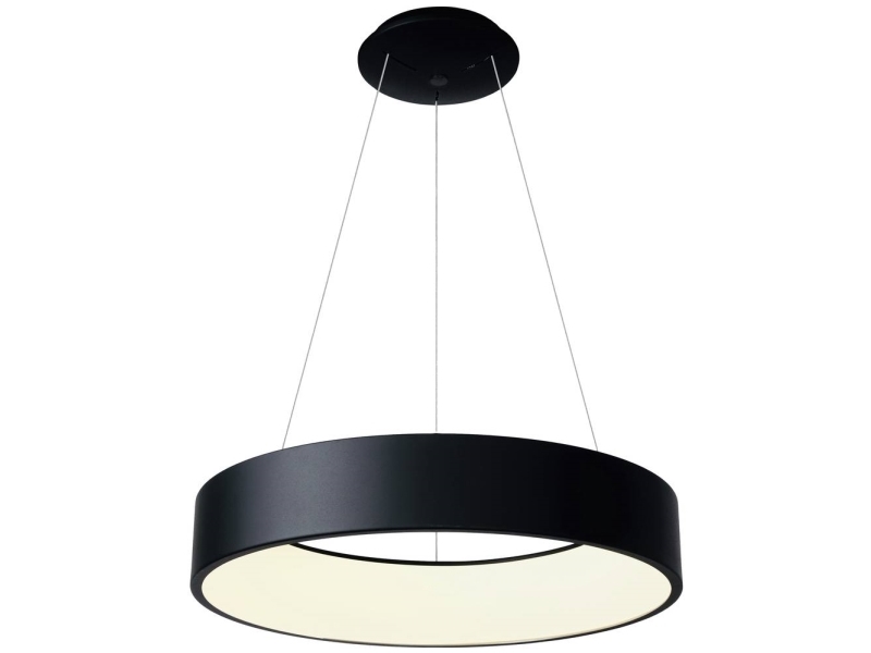 Deko Light Sculptoris 600 342186 Pendullampe Led Rgb Led Indbygget 42 W Dybsort Ral 9005