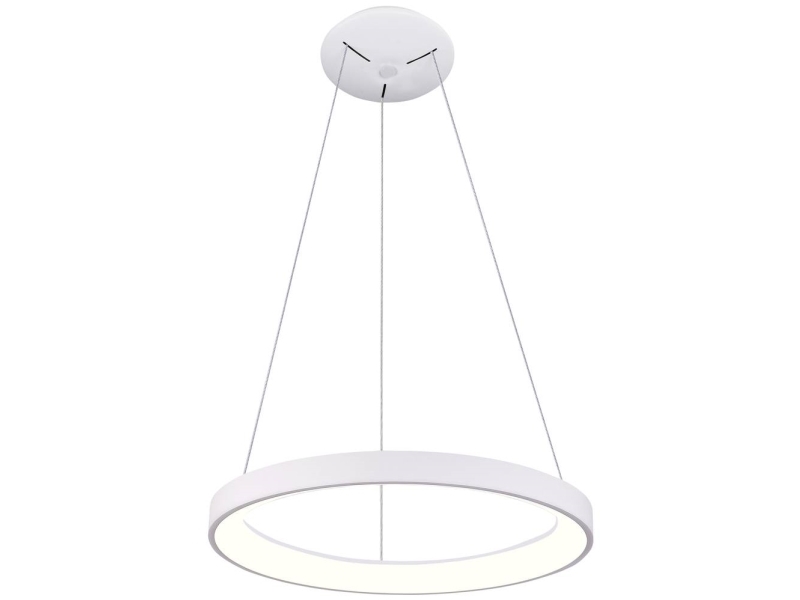 Deko Light Sculptoris 400 342189 Pendellampa Led Rgb Led Inbyggd Eek: E A G 30 W Trafikvit Ral 9016