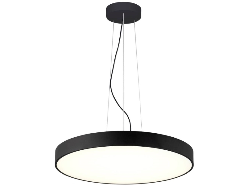 Deko Light Menkar 600 342206 Pendellampa Led Rgb Led Inbyggd Eek: F A G 65 W Djupsvart Ral 9005