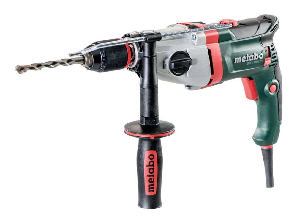 Metabo SBEV 1300-2 S - Hammerbor - 1300 W - 2-hastigheders - nøgleløs borepatron 13 mm - 44 N·m