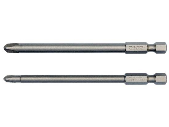 Yato Yt-0497, 2 Stück(E), Dreiflüglig, 1/4, 2, 4, Stahl, 100 Mm