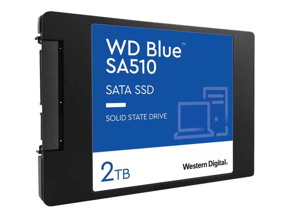 Ssd Wd Blue 2Tb Sa510 Sata3 2,5 7Mm Wds200t3b0a