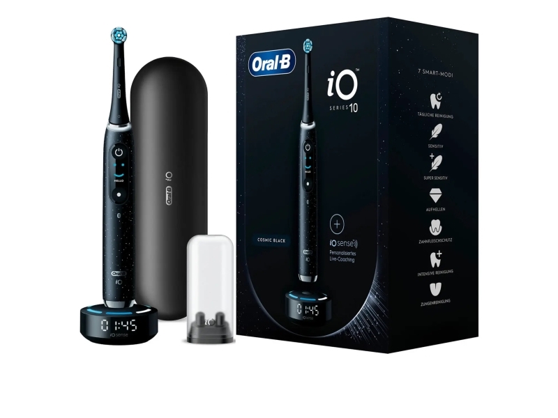 Oral-B Io Series 10 Elektrische Zahnbürste – Cosmic Black