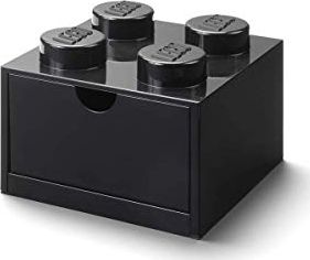 Lego Brick 4 Desk Drawer Czarny (40201733)