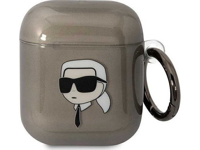 Karl Lagerfeld Kla2hniktck Airpods 1/2 Case Schwarz – Karl's Head