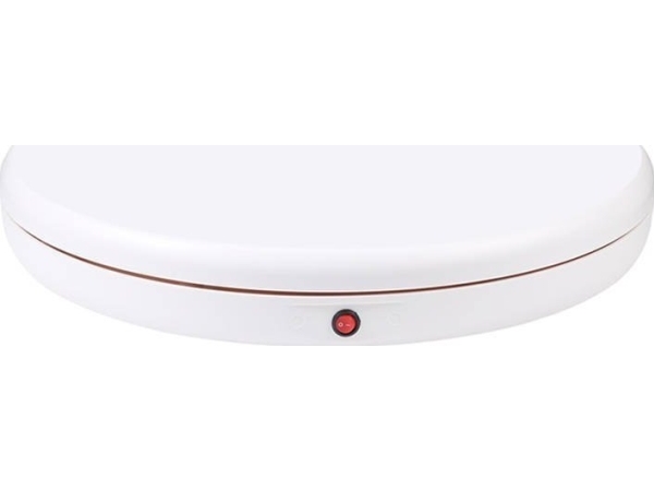 Puluz Drejestativ Til Billeder 45 Cm (Hvid)