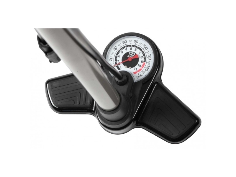 ZÉFAL golvpump Profil Max FP20 9 bar/130 psi silver | Cykling - Cykelutrustning - Cykelpumpar | GameStuff