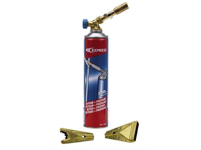 Express lempa, daugiafunkcė, 3 purkštukai + maitinimo šaltinis dujos e5550k