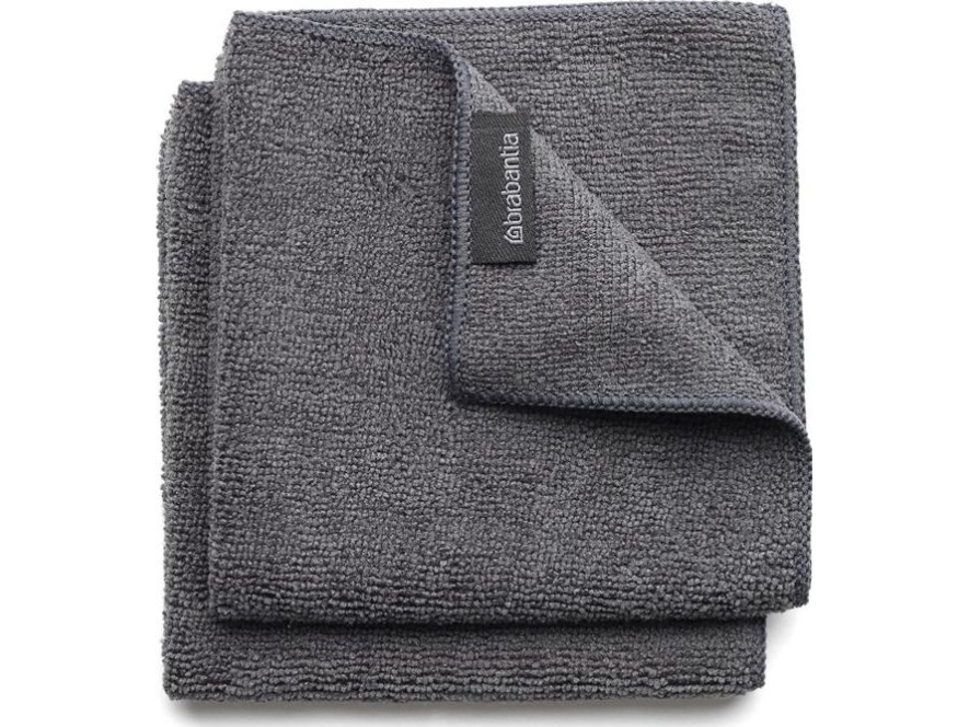 Brabantia 118029, Grå, 30 x 30 cm, Monokromatisk, Mikrofiber, Maskin Vask, 60 °C