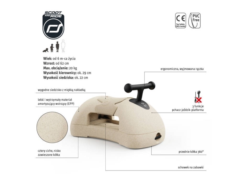 Scoot And Ride Beige Myfirst - Image 4