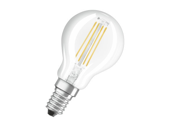 Osram Retrofit Classic P, 4 W, 40 W, E14, 470 Lm, 15000 H, Warmweiß