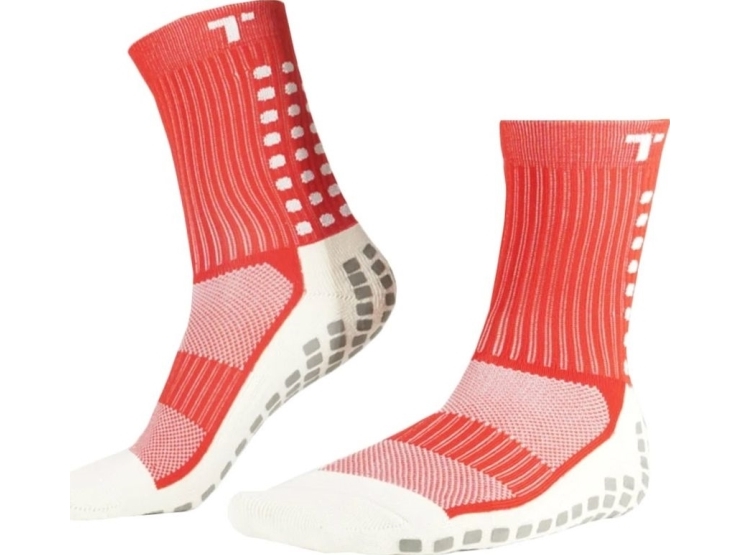 Støvet voks Ryg, ryg, ryg del Trusox Football socks Trusox 3.0 Thin S737511 red 44-46.5