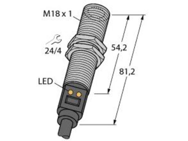 Turck 3081125 M18TIP8 lämpötila-anturi