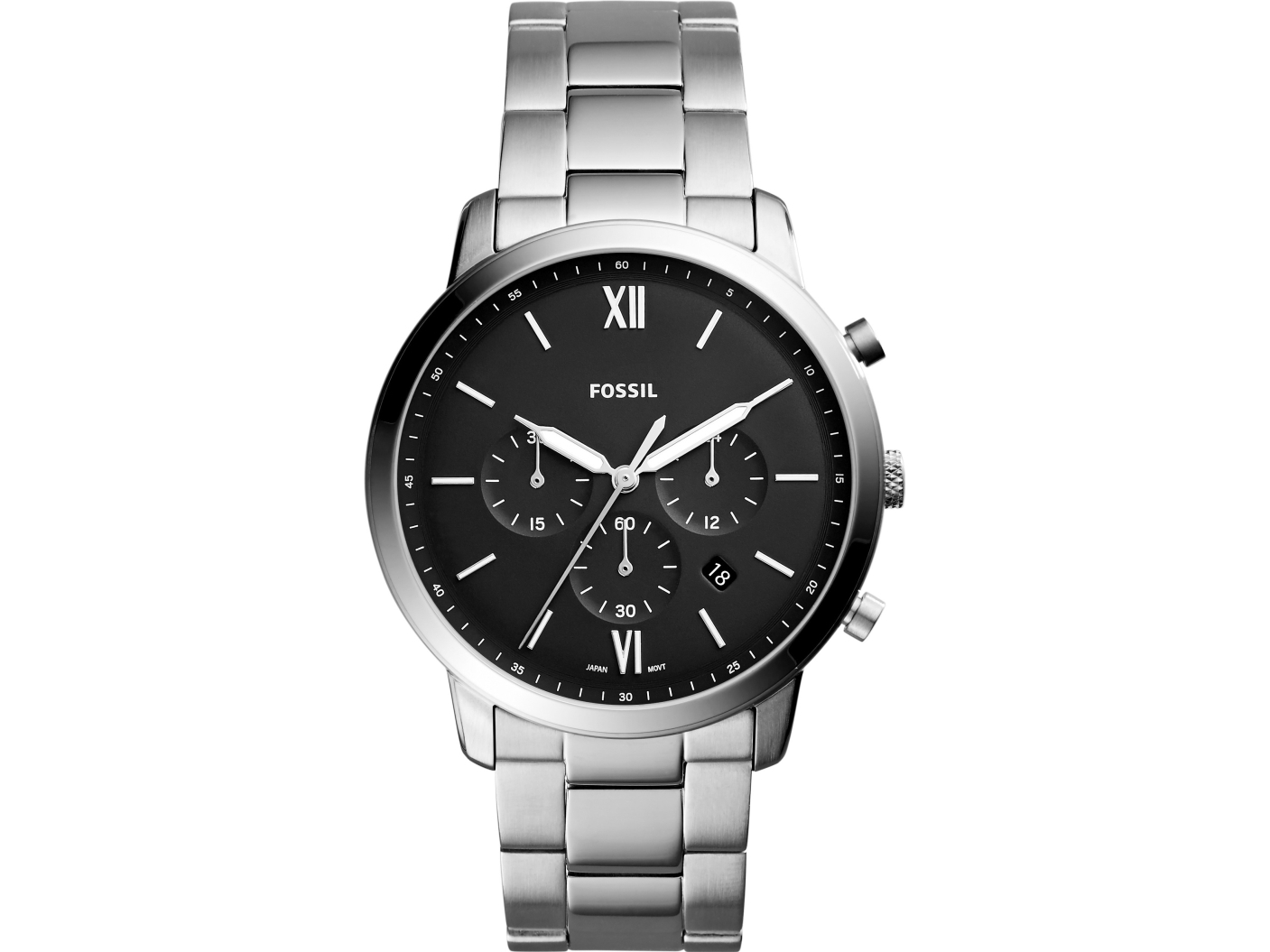 Laikrodis Fossil Neutra Chronograph Fs5384 -Rannekello, 44 Mm