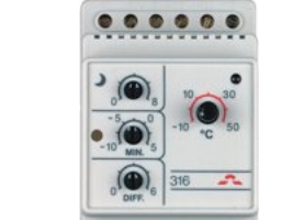 Thermostat Devireg 316 –10 °C Bis +50 °C
