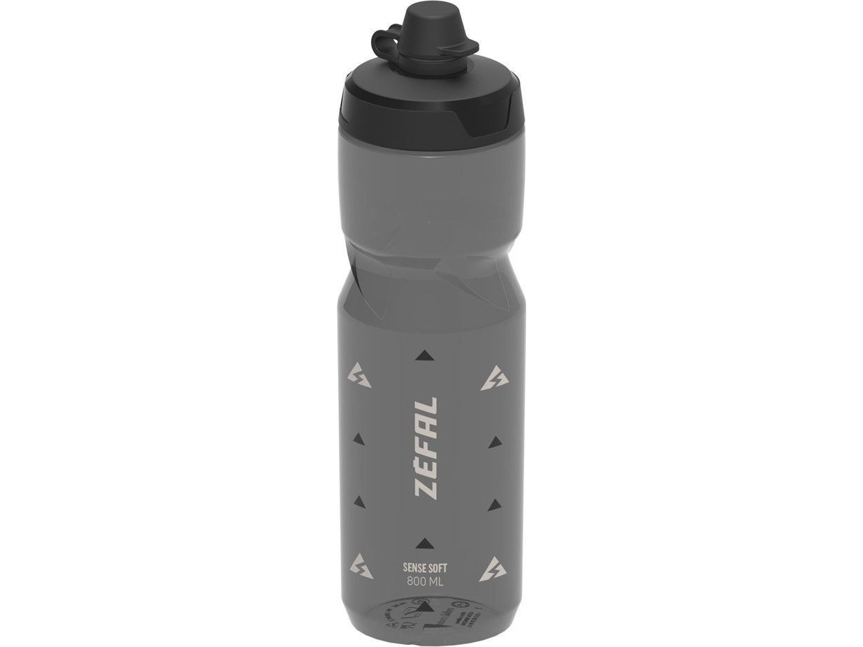 Gertuvė ZEFAL SENSE SOFT 80 NO-MUD BOTTLE - SMOKED Juodas
