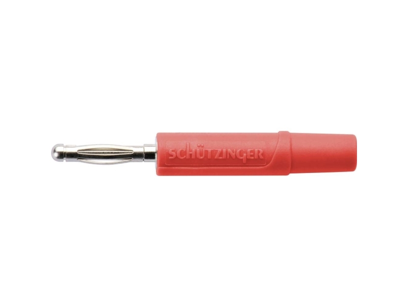 Schützinger DI FK 02 L Ni / RT Fjederstik Rød 1 stk Piece