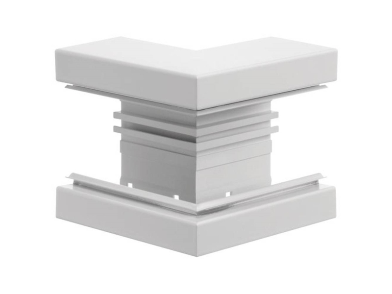 Hager BRA6513039016 Ulkokulma (L x S) 130 mm x 68 mm Valkoinen 1 kpl