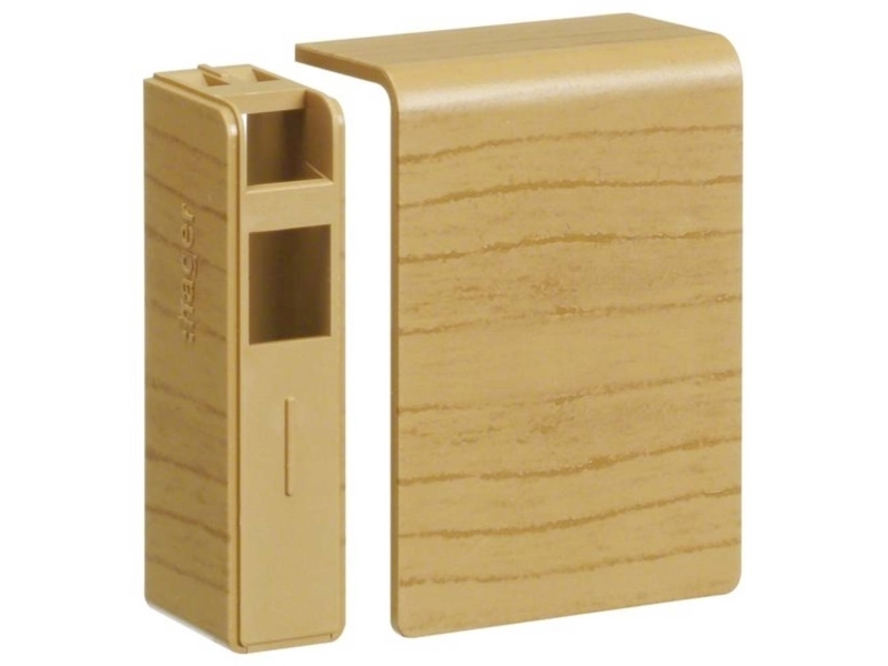 Hager Sl200556d2 Endkappe Braun 1 Stück